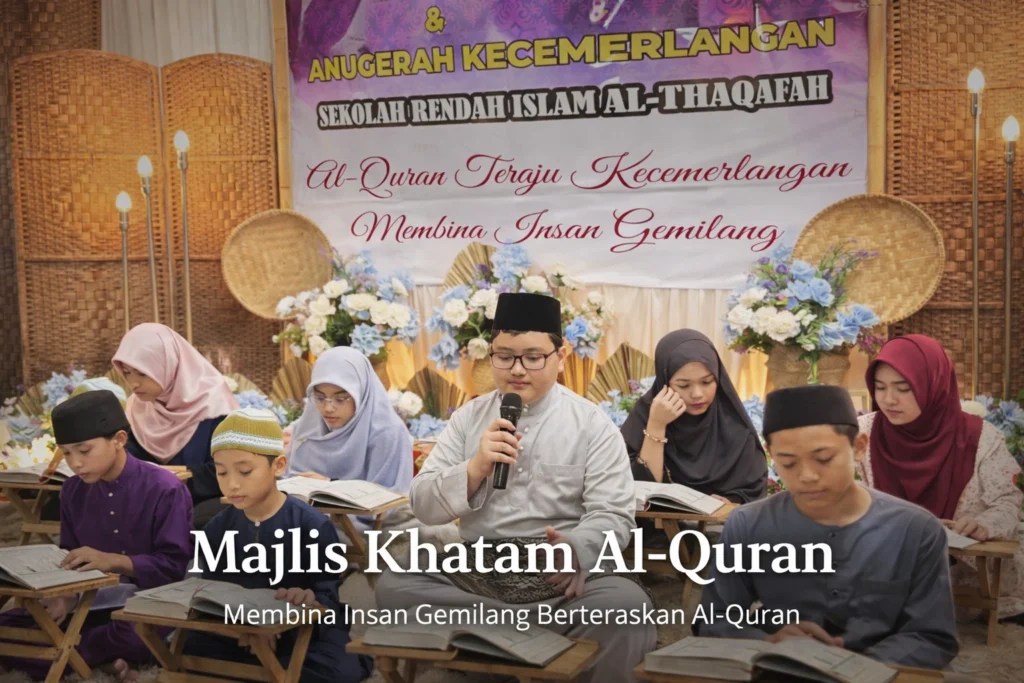 al-thaqafah-khatam-quran Sekolah Rendah Islam Thaqafah majlis khatam al-quran